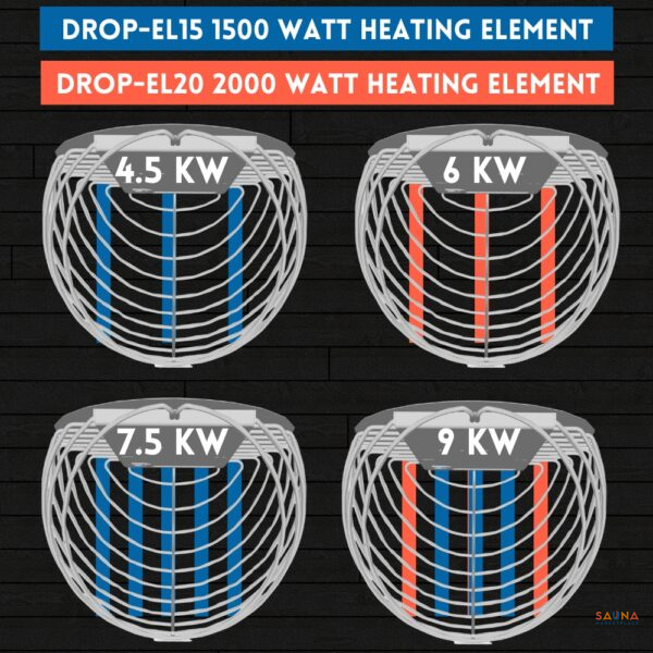 huum drop heating elements replacement