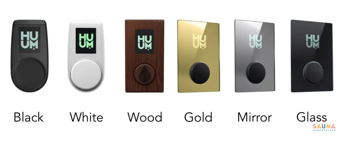 Huum Options 2024 Controller Uku Color Grey Black Wood Gold Mirror Glass