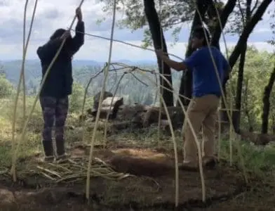 Bending Ribbing For A Sweat Lodge E1666473117351