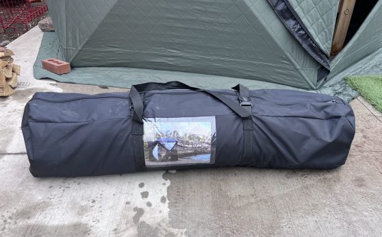 north shore prism sauna tent in bag