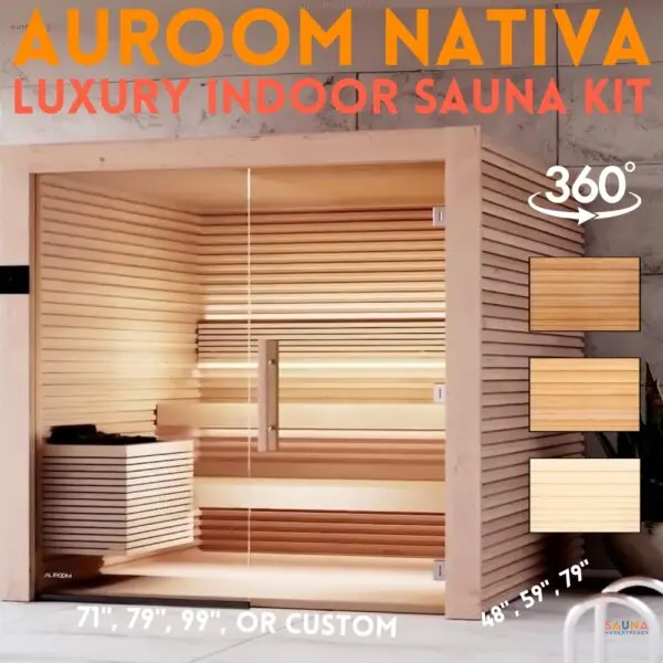Auroom Nativa Indoor Sauna Kit