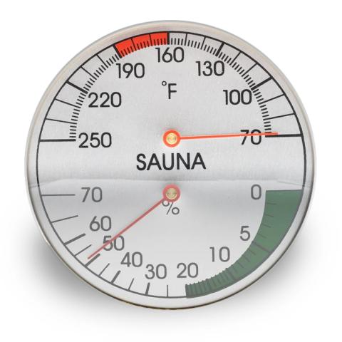 amerec sauna thermometer and hygrometer