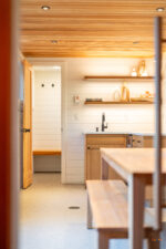 sauna changing room