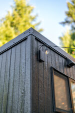 Mobile spa on wheels exterior for sale in washington siding and windows and light