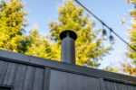 mobile sauna chimney