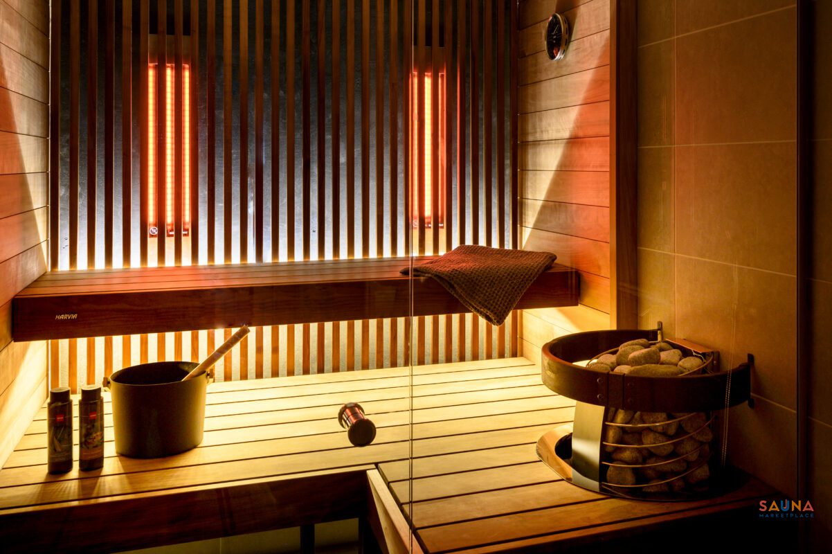 Harvia Spirit And Infrared Sauna Combo