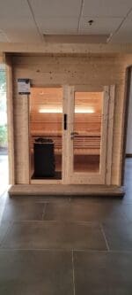 SaunaLife G4 outdoor sauna kit