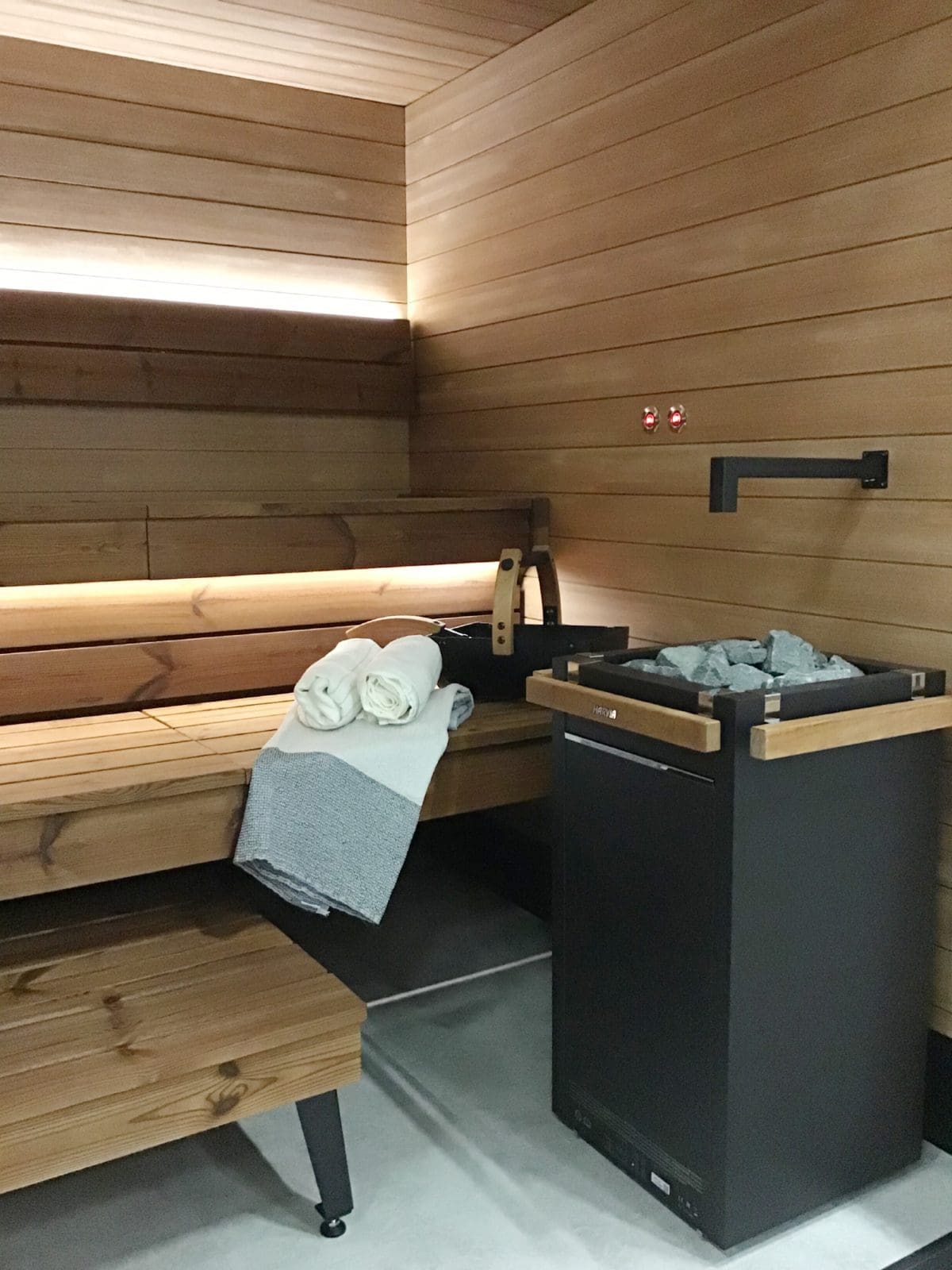 Harvia Virta With Built In Water System Called Autodose From Finland