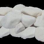 Recommended Harvia Stones with White Decorative Stones On Top - Amazing Contrast! +$195.00