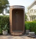 SaunaLife Outdoor Barrel Shower R3
