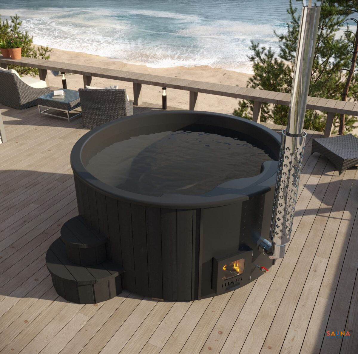Saunalife Hot Tub Min