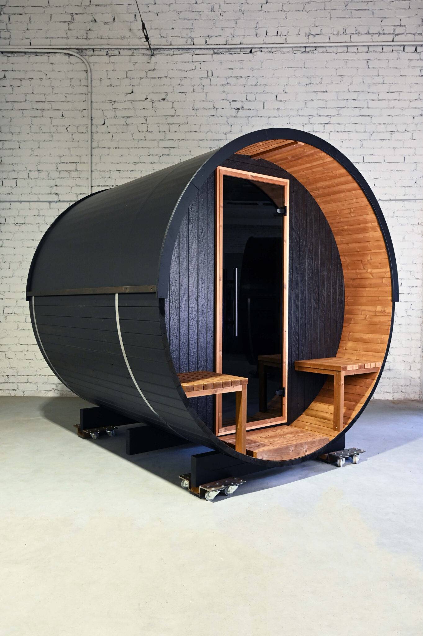 Thermory Ignite Black Barrel Sauna