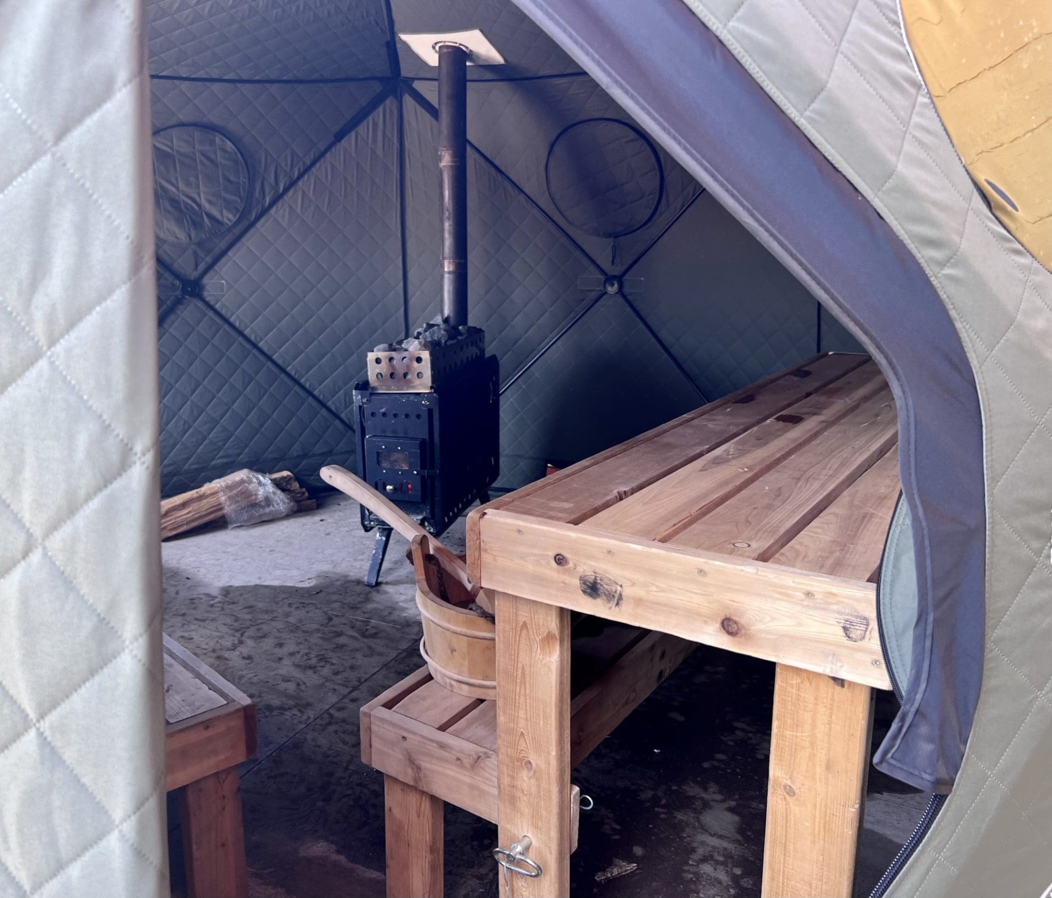 North Shore Dome - Large Sauna Tent For Up To 8 People 