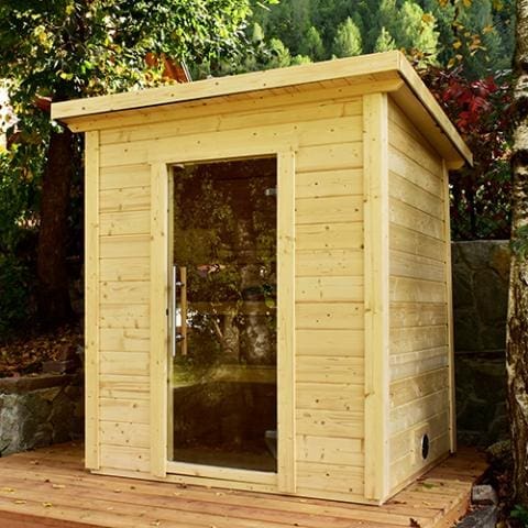 SaunaLife G2 outdoor sauna