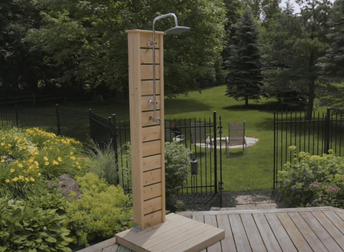 Dundalk Leisurecraft Outdoor Shower Pillar Sierra