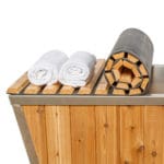 Leisurecraft Polar Plunge Roll Up Wood Cover with Safety Locks +$332.00