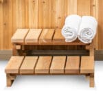 2 Tier Wood Steps +$223.50