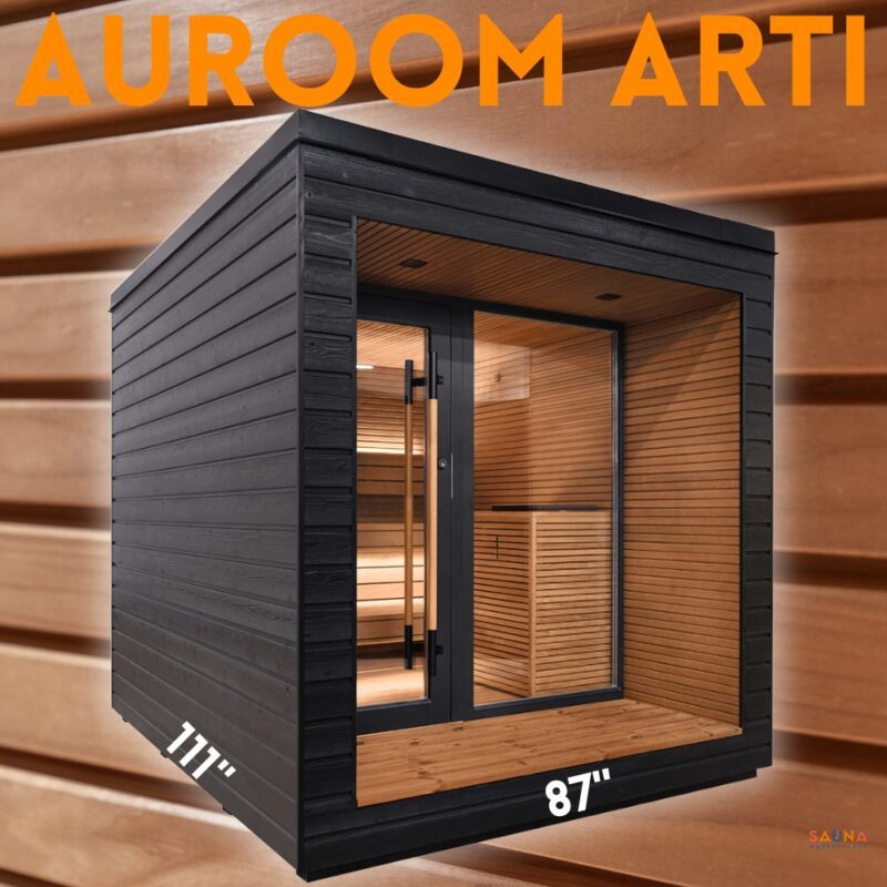 Auroom Arti 5-person outdoor sauna
