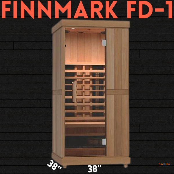 Finnmark FD1 FD-1 Full Spectrum long wave and short wave full spectrum infrared sauna room