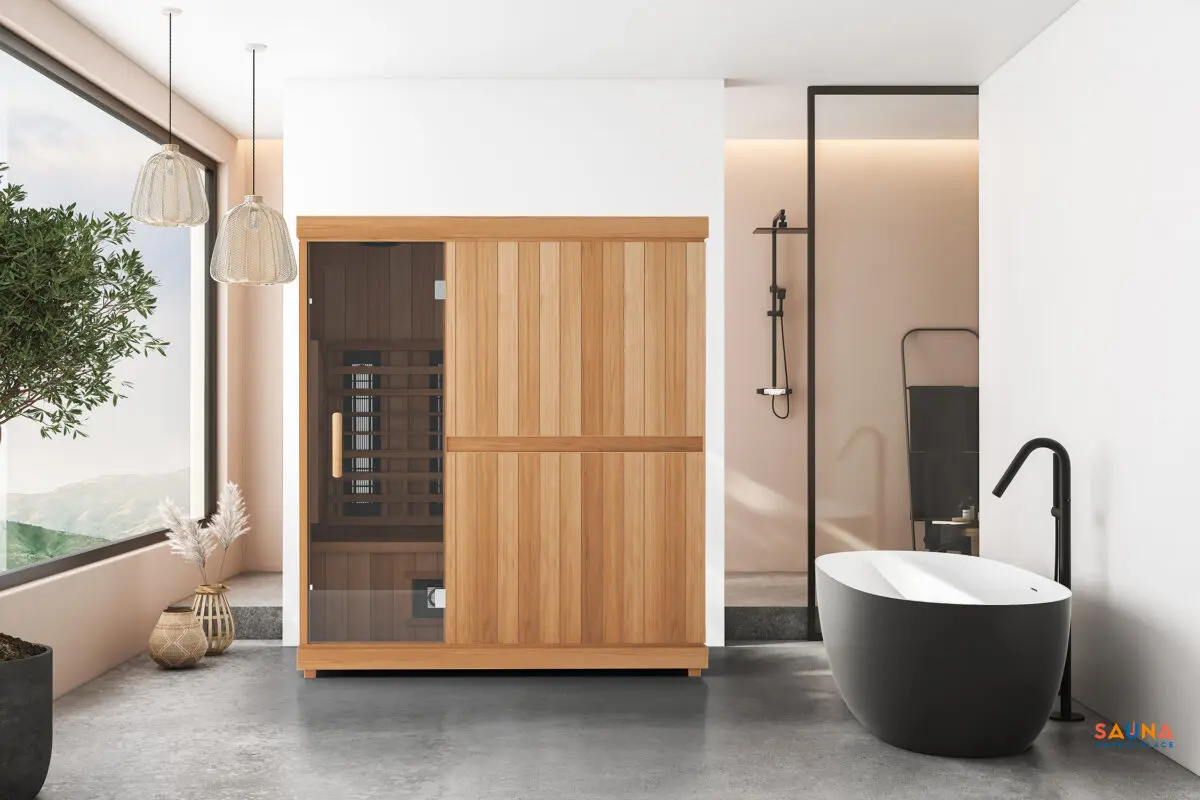 Finnmark Fd3 Infrared Sauna In Home Gym