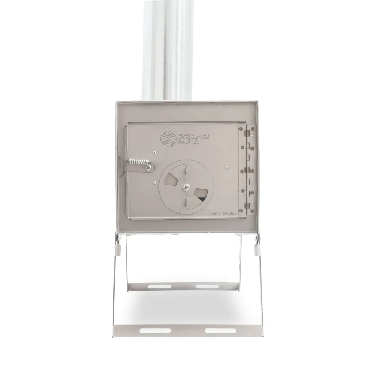 Overland Ultralight Stove Front With Chimney