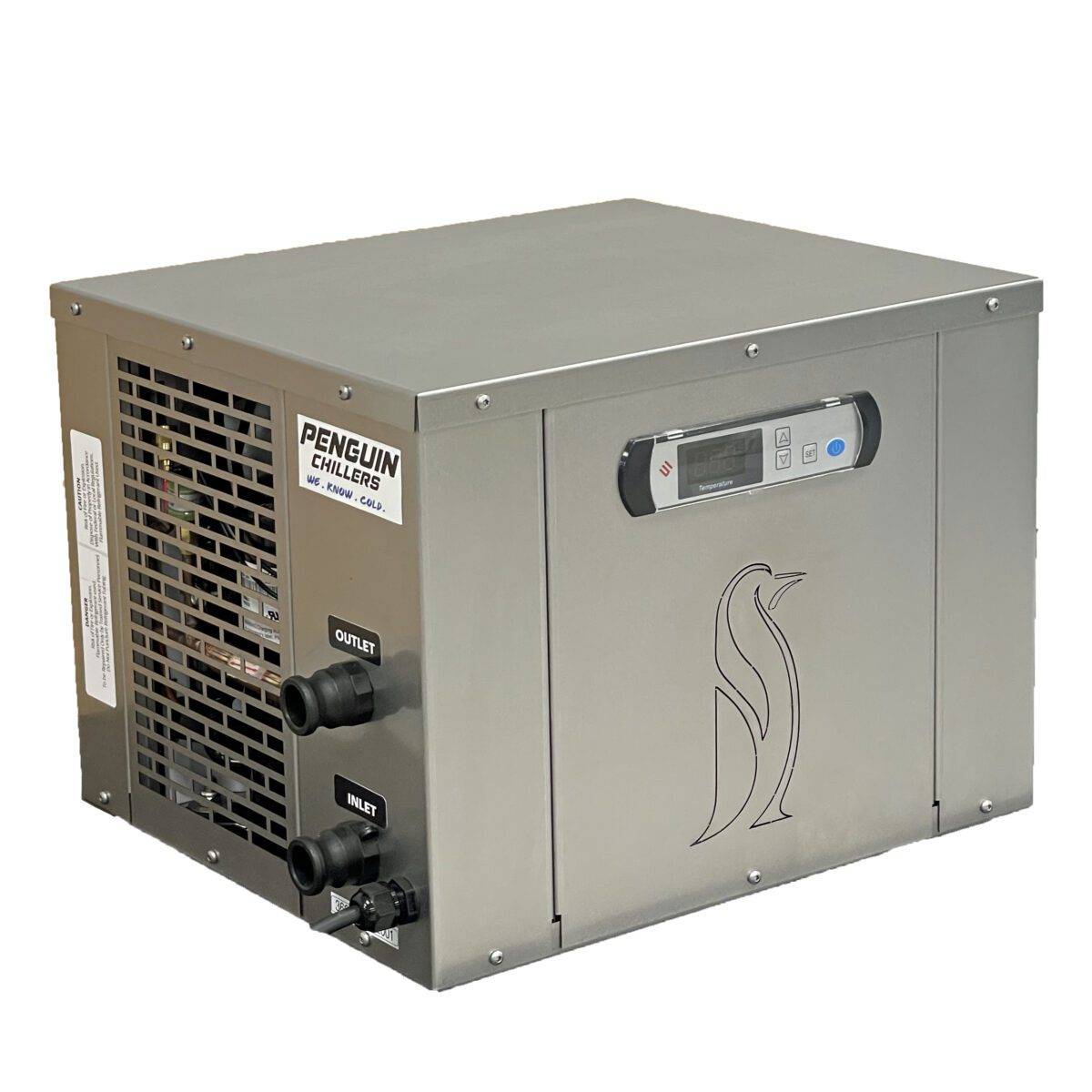 Penguin Chiller Sideview With Outlets