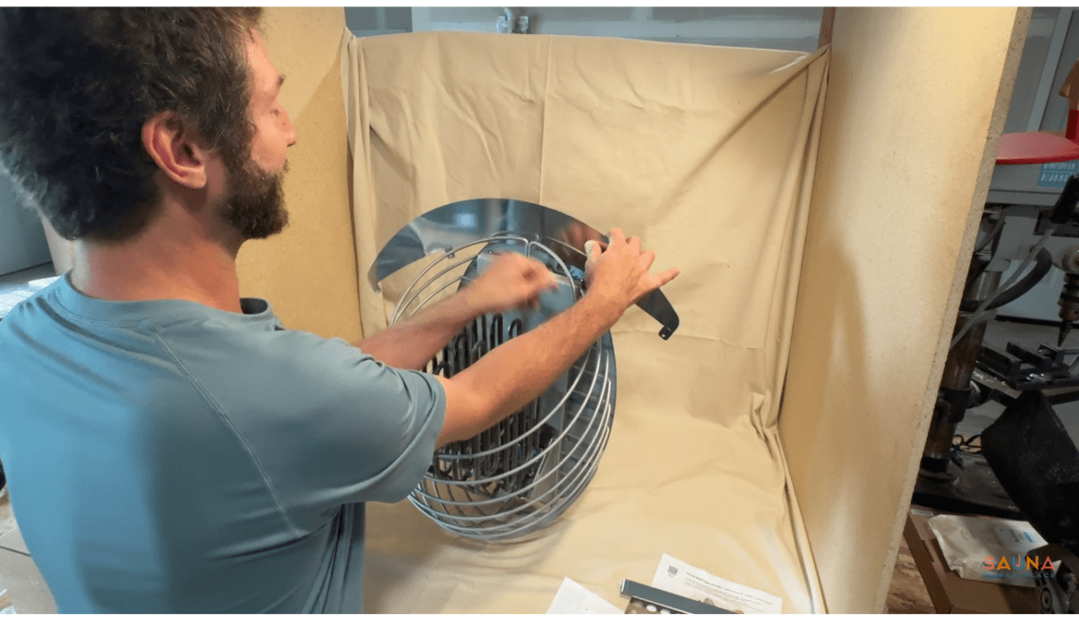Heat Deflector For Huum Sauna Heaters