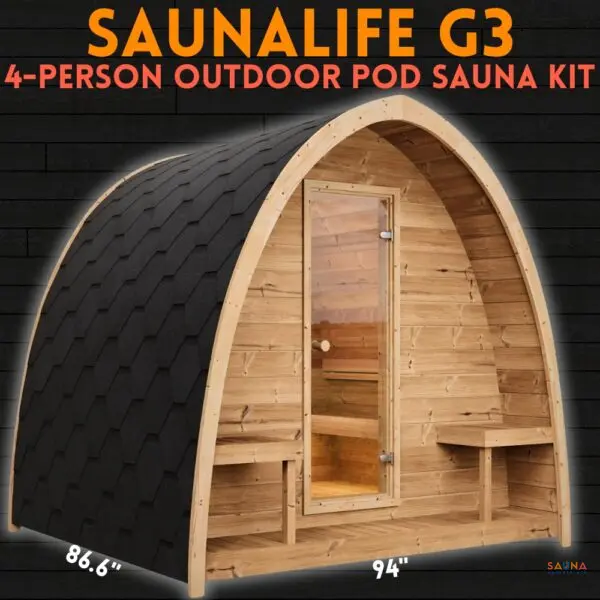 SaunaLife G3 Pod Sauna Kit
