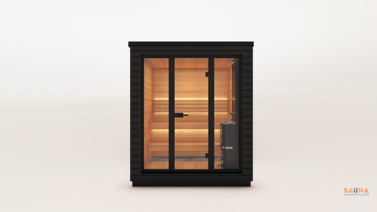 Saunum Classic Mini Outdoor Sauna Scaled