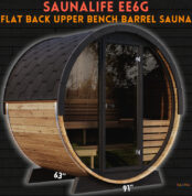 SaunaLife EE6G Barrel Sauna (1)