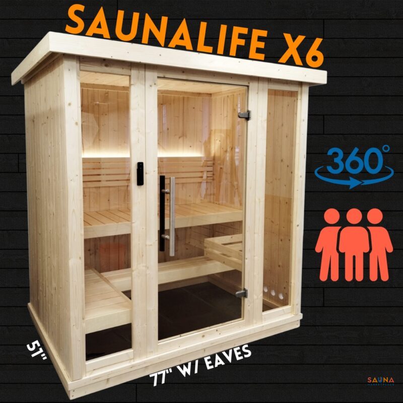 Who Makes The Best Home Sauna Kit? We Review Auroom, Saunalife, Almost Heaven, And Finnleo 26 Saunalife X6 3 Person Indoor Sauna Kit