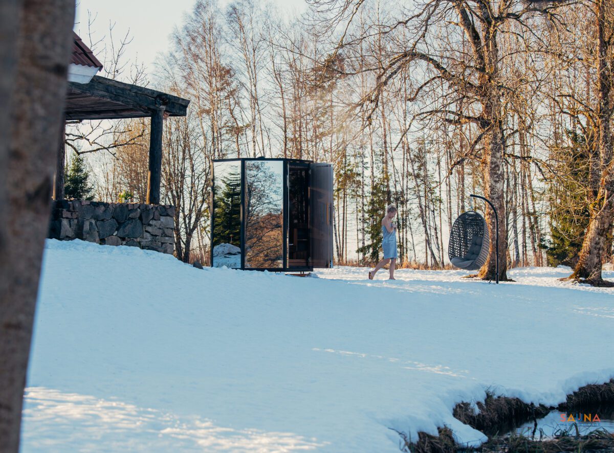 Haljas Hele Single Sauna Outdoor 10