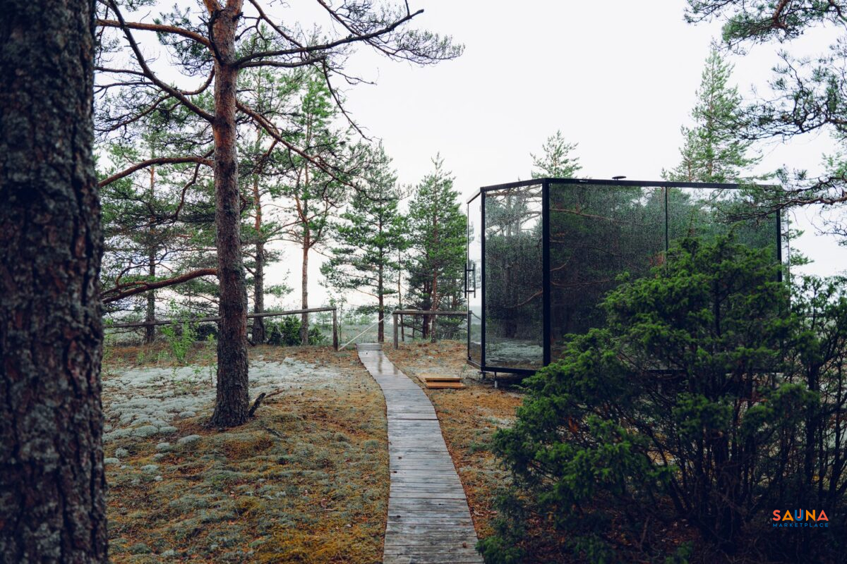 Highqualityoutdoorsaunawithmirrorglass Haljashouses