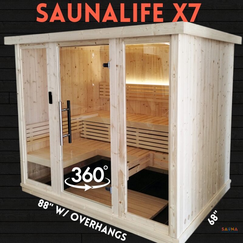 Who Makes The Best Home Sauna Kit? We Review Auroom, Saunalife, Almost Heaven, And Finnleo 27 Saunalife X7 Indoor Sauna