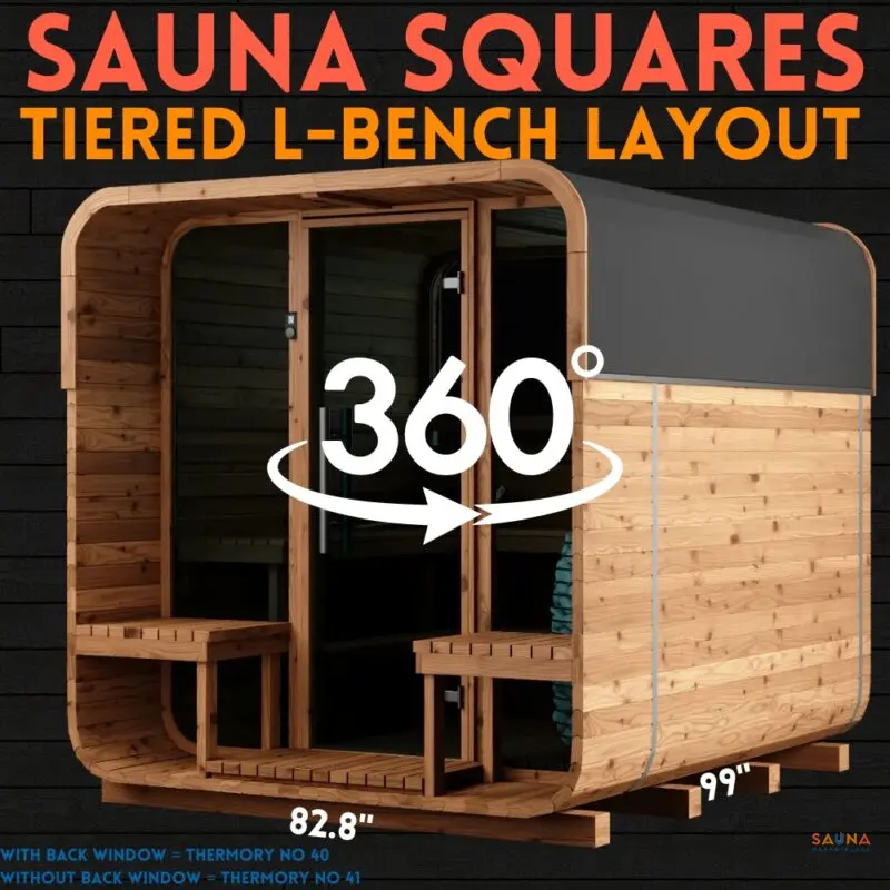 Welcome To Sauna Marketplace - Good Heat, Timeless Tradition, &Amp; Modern Wellness 46 Squares By Thermory No 40 And No 41