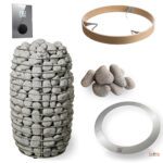 HUUM HIVE Mini with air tunnel, UKU Glass WiFi Enabled Controller, Safety Ring, Rocks, Embedding Flange, Power Box, Temperature Sensor, and Door Sensor +$4,780.00