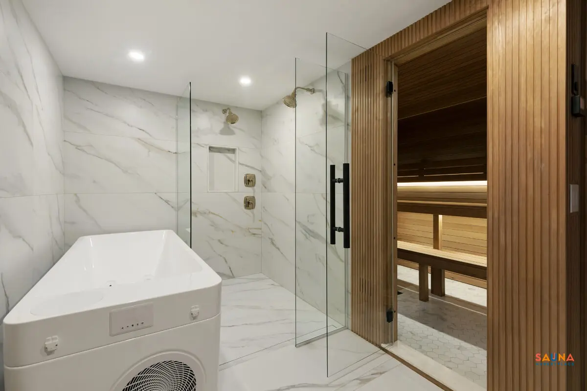 Prosaunas Thermo Aspen Sauna Door Scaled