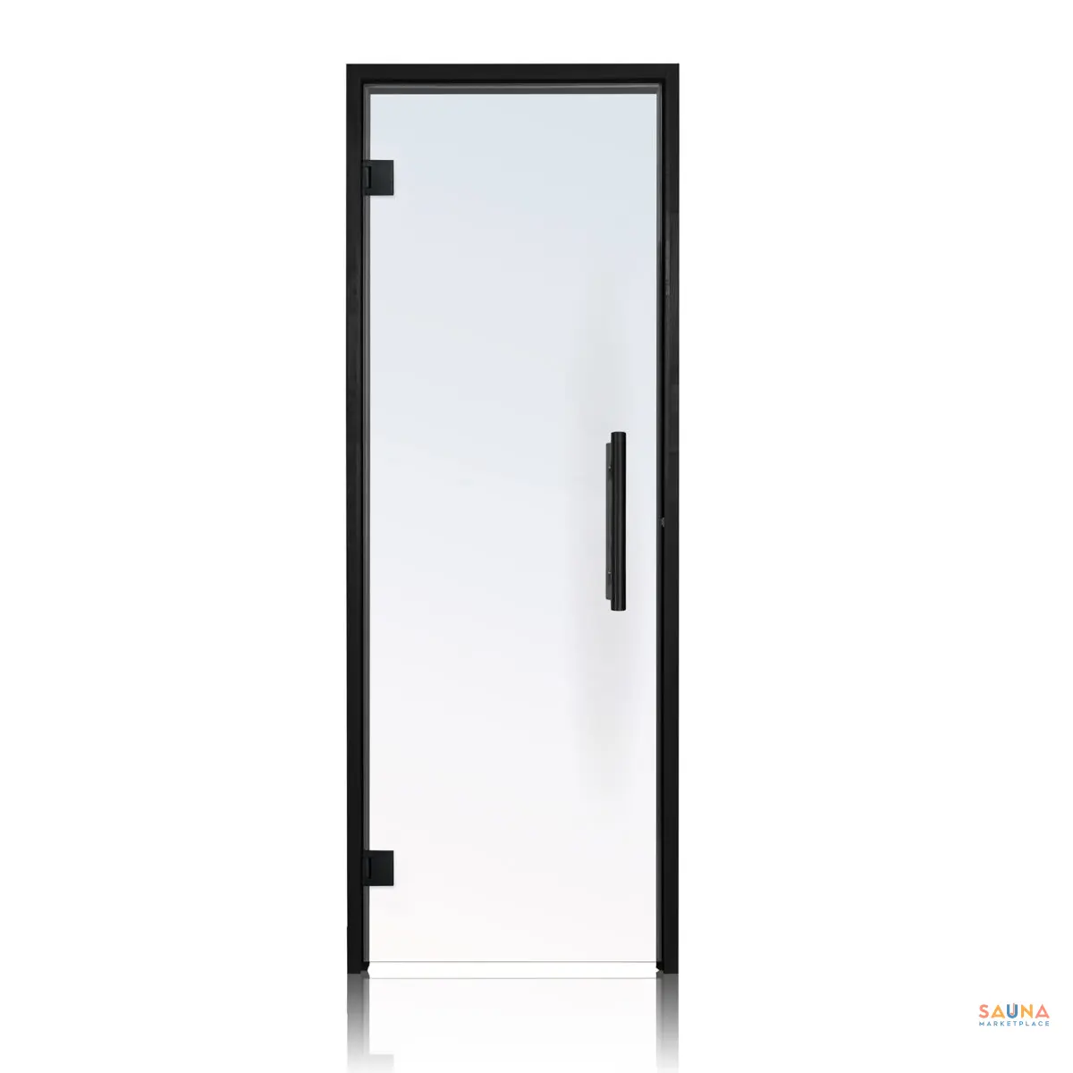 Prosaunas Black Luxury Clear Door R
