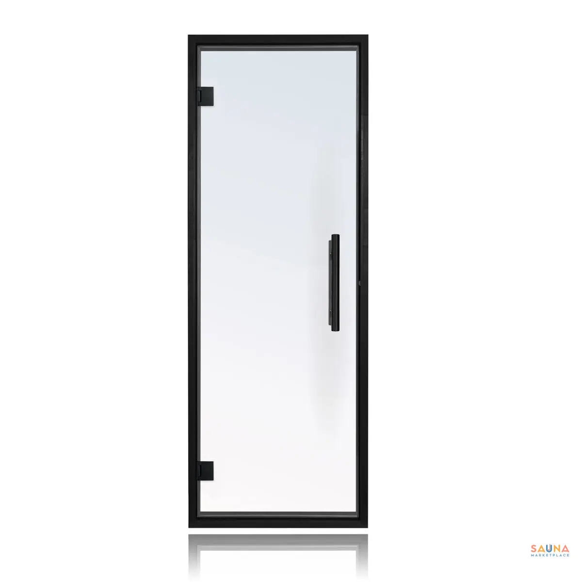 Prosaunas Black Luxury Clear Door Bottom R