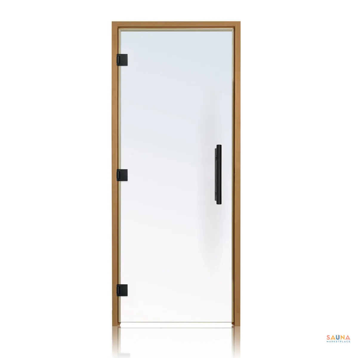 Prosaunas Clear Thermo Door 3 Hinge R