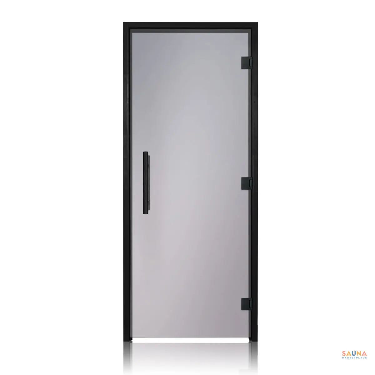 Prosaunas Grey Black Door 3 Hinge