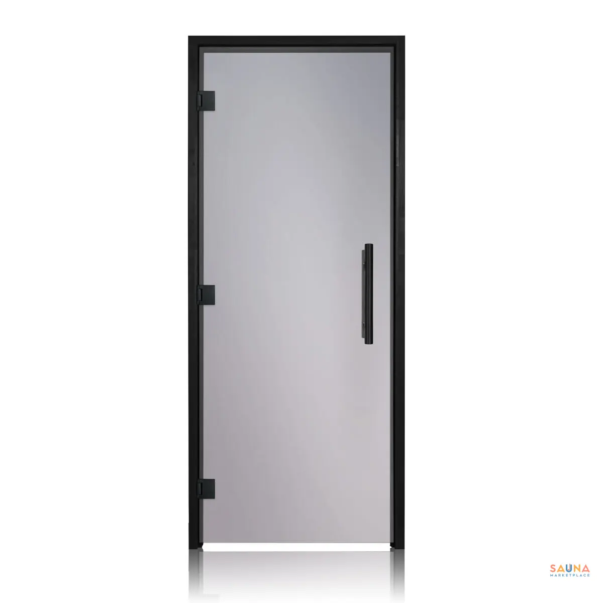 Prosaunas Grey Black Door 3 Hinge R