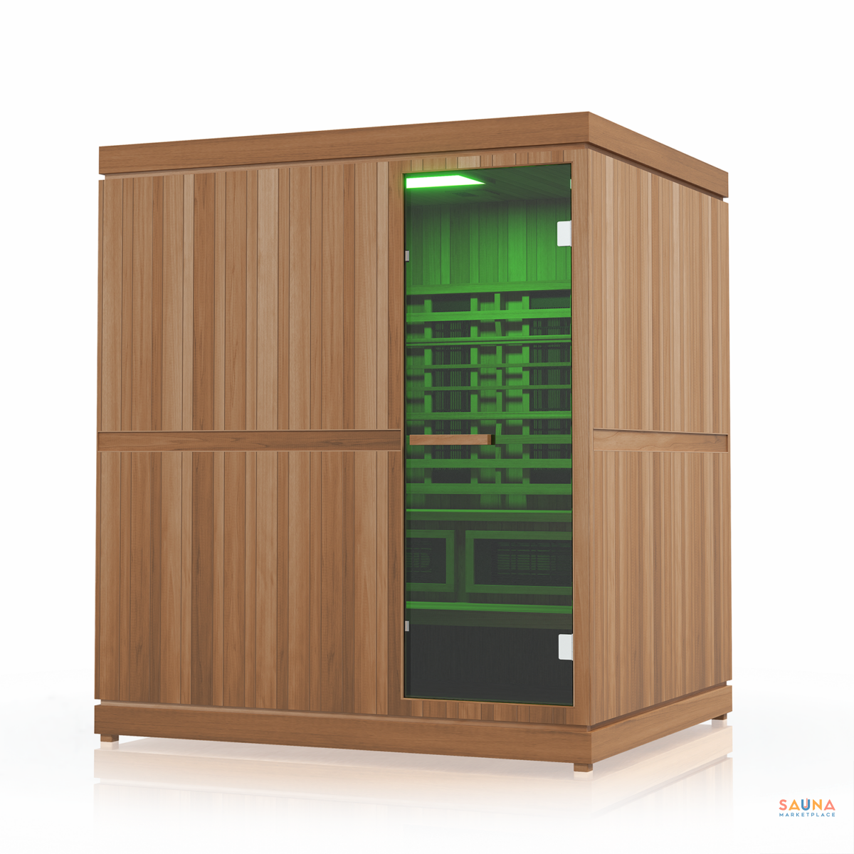 Finnmark Fd-5 Trinity Xl Infrared &Amp; Steam Sauna Combo Green Light