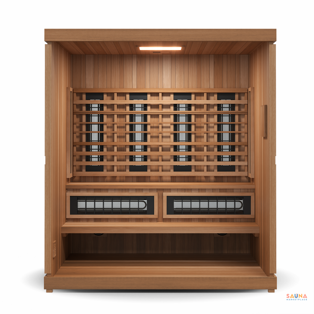 Finnmark Fd-5 Trinity Xl Infrared &Amp; Steam Sauna Combo Front Cutout