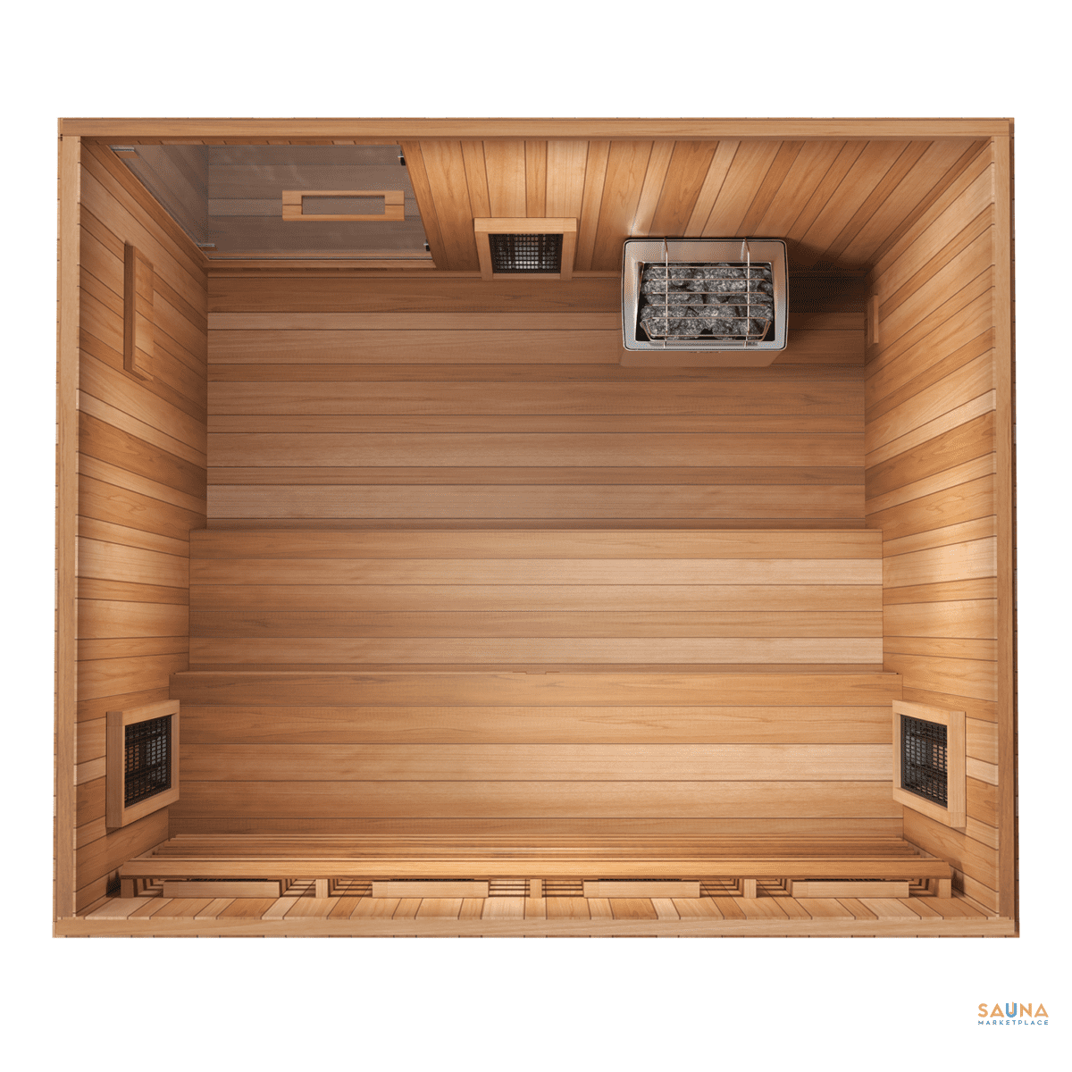 Finnmark Fd-5 Trinity Xl Infrared &Amp; Steam Sauna Combo Top Cutout