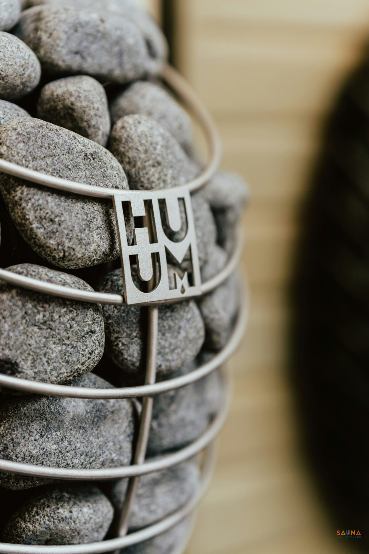 Closeup Of Huum Drop Electric Sauna Heater On Sauna Marketplace