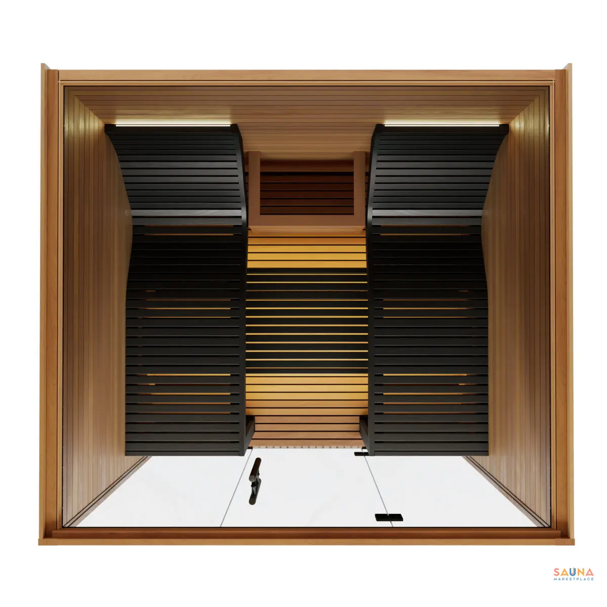 Relaxia Auroom Indoor Sauna Floorplan