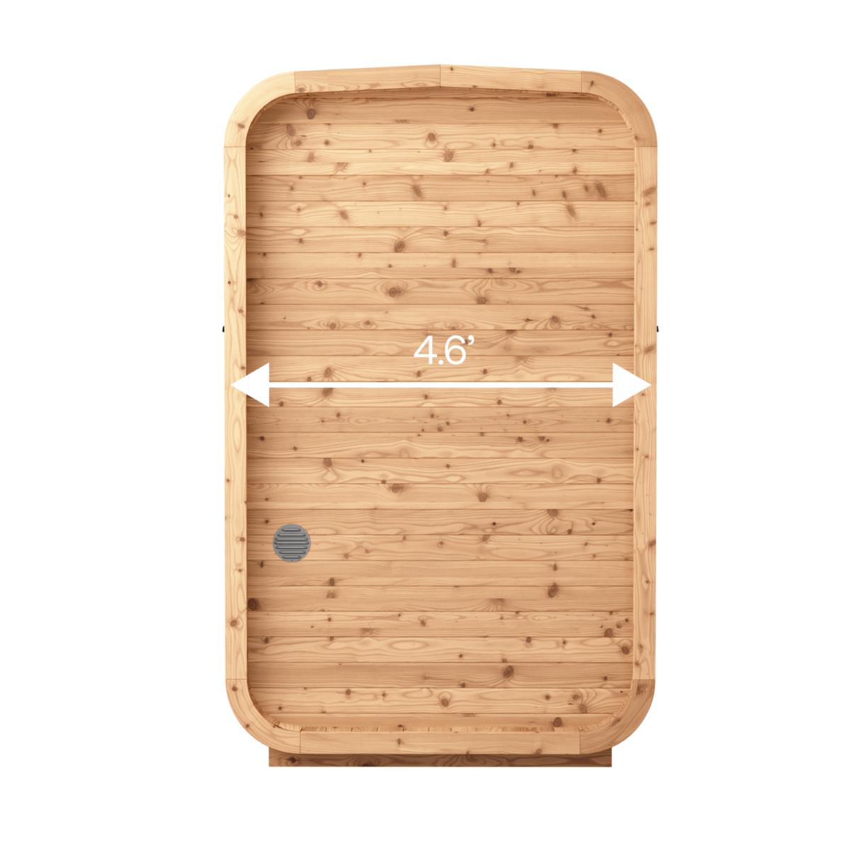 Smallest Outdoor Sauna Kit - Thermory No 45
