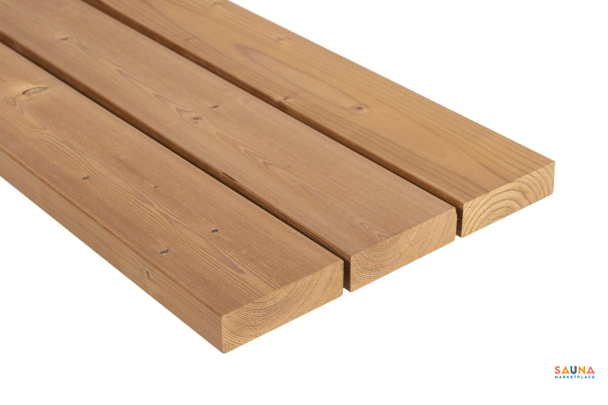 Thermory Thermo-Spruce Bench Wood 5/4 X 4 Shp