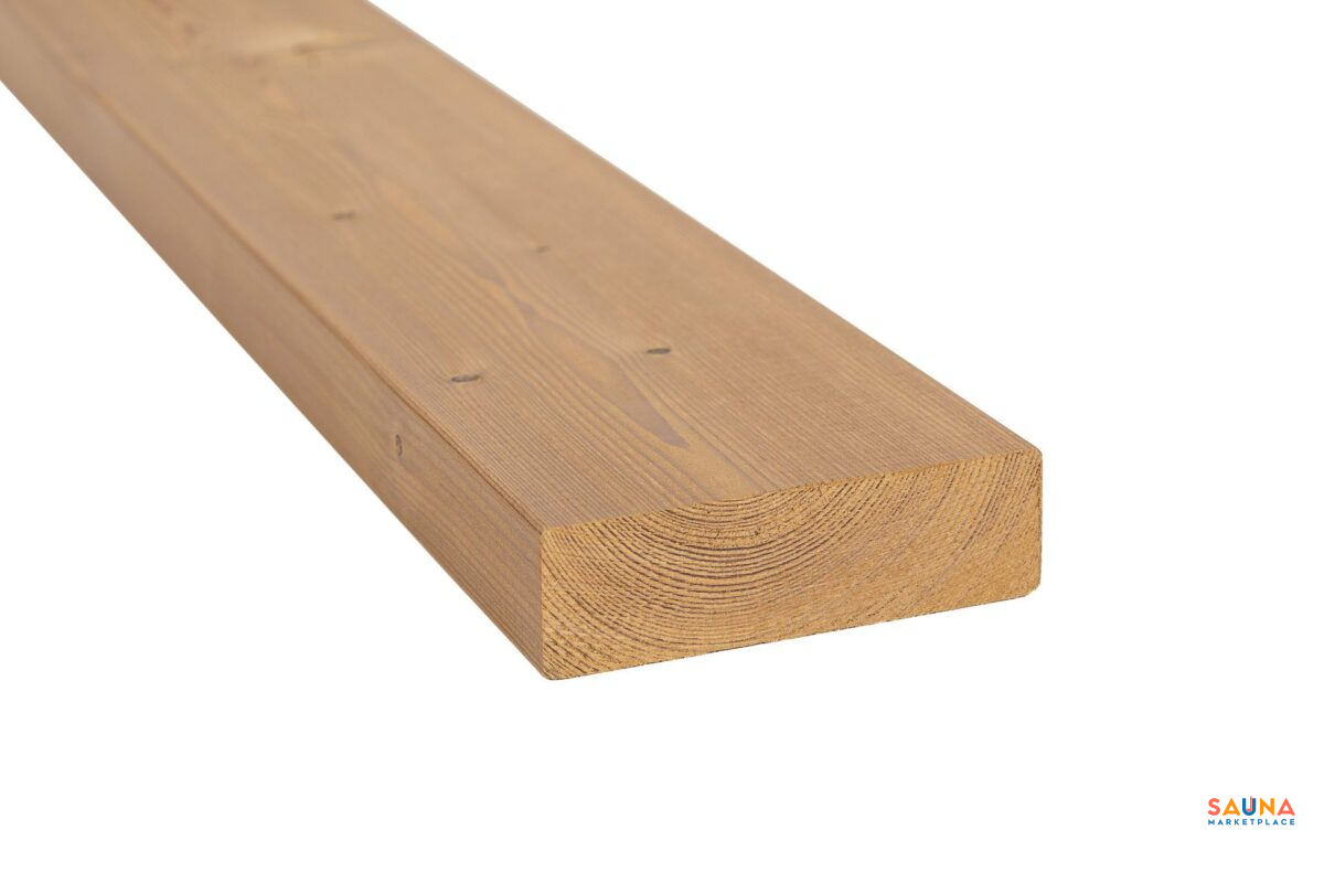 Thermory Thermo-Spruce Bench Wood 5/4 X 4 Shp